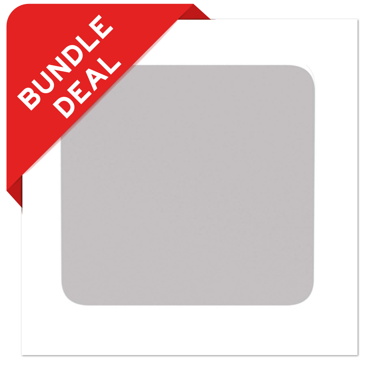Sluitwerkpakketten met Deurknop Quadrate Wit